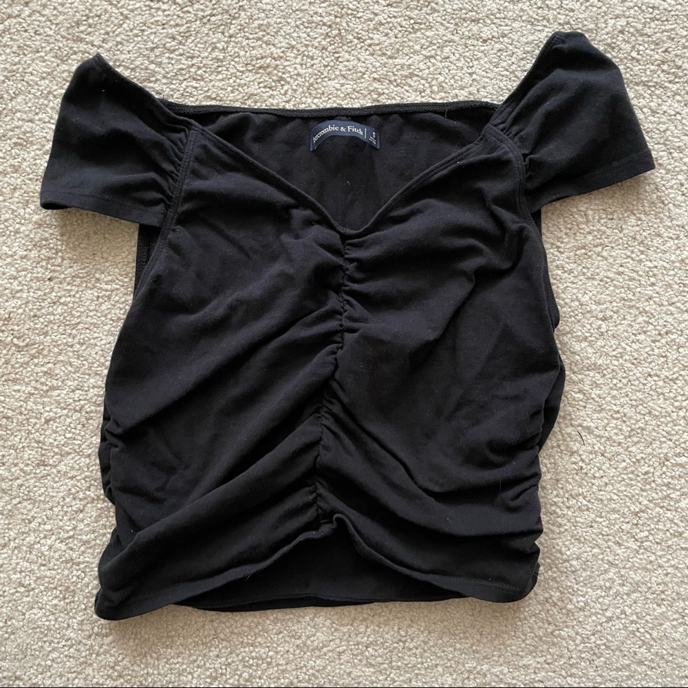 Black Cropped T-shirt